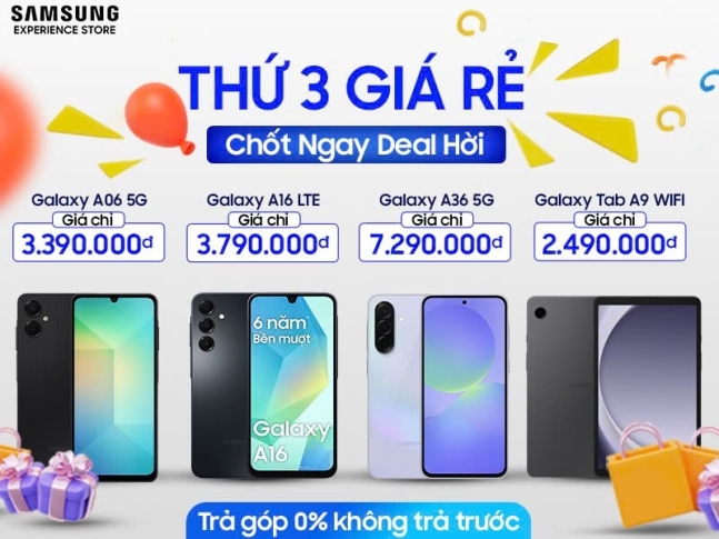 Thứ 3 giá rẻ