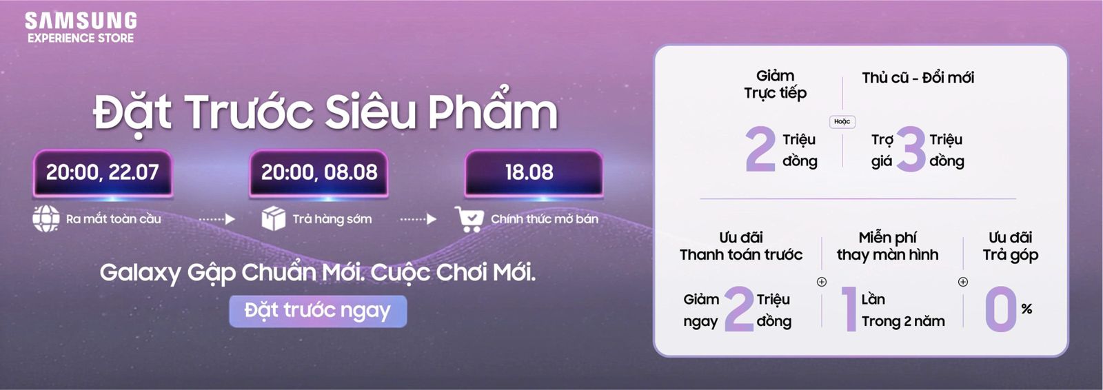 Banner đặt trước FOLD8