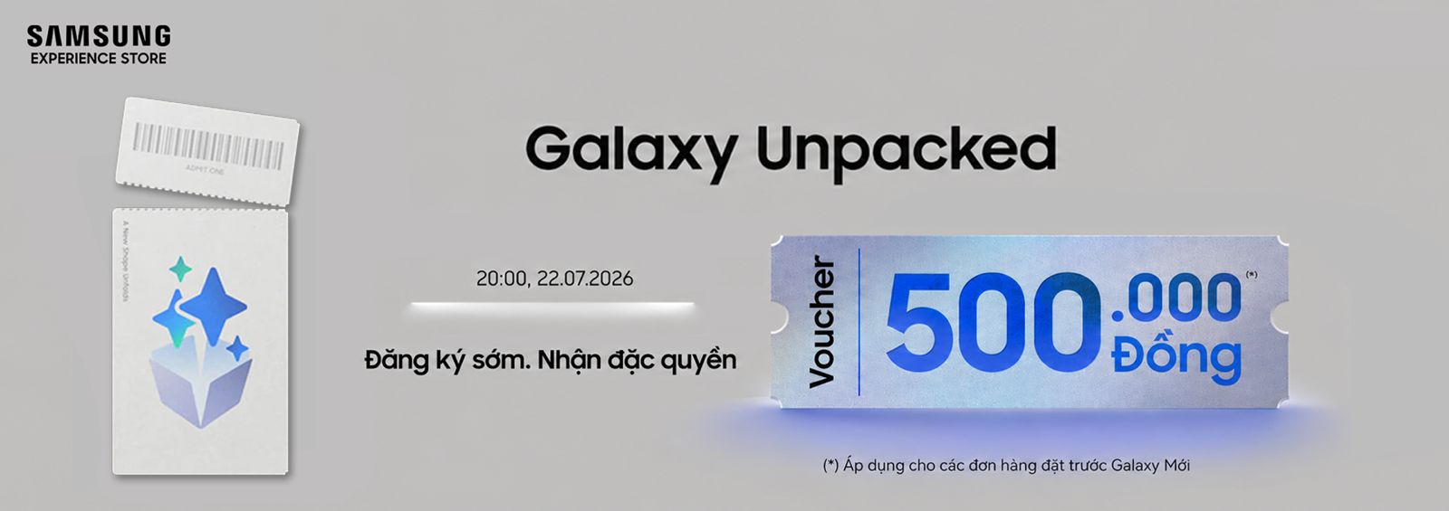 Banner gập mới